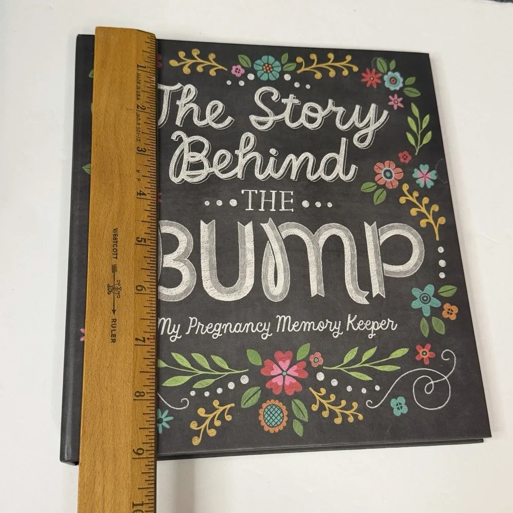 New Hallmark The Story Behind The Bump My Pregnacy Memory Keeper Journal‎